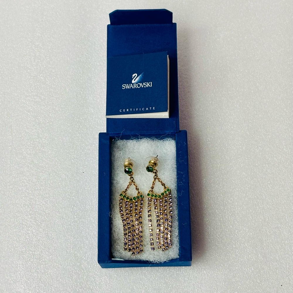 Swarovski Fringe Earrings